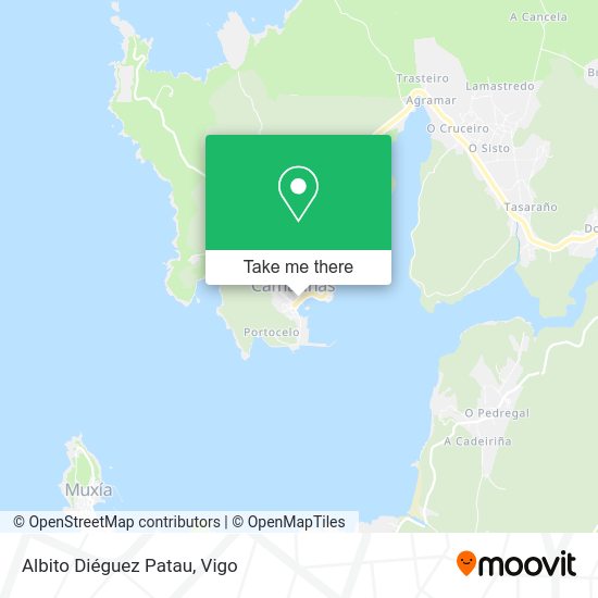 Albito Diéguez Patau map