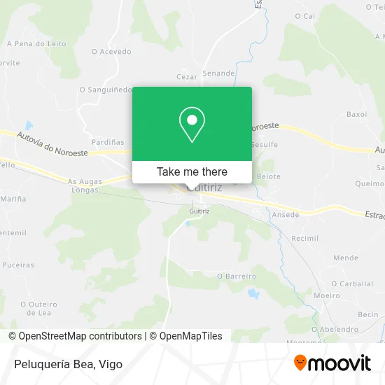 Peluquería Bea map