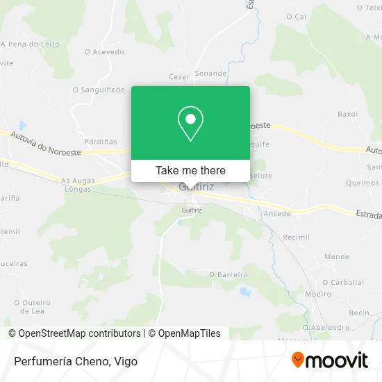 Perfumería Cheno map