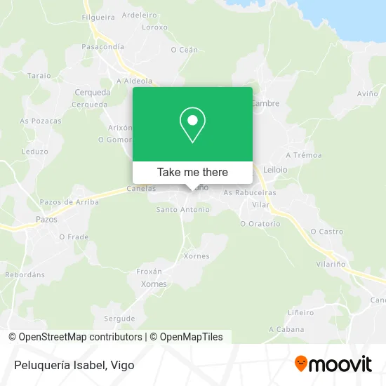 Peluquería Isabel map