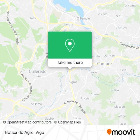 Botica do Agro map
