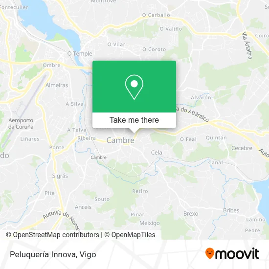 Peluquería Innova map