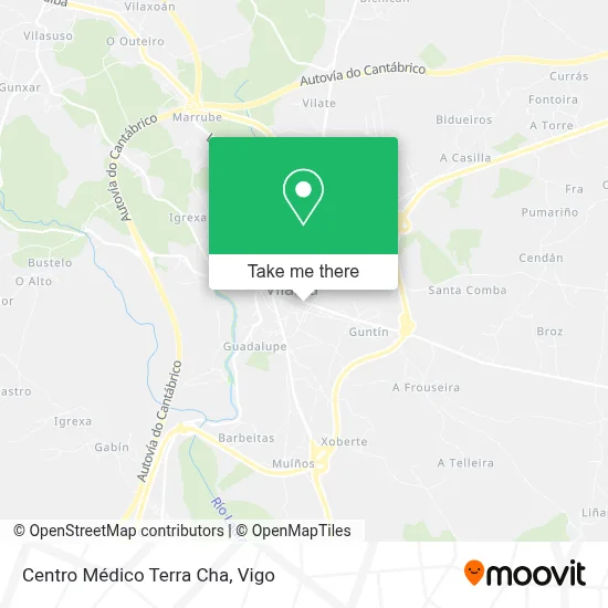 Centro Médico Terra Cha map