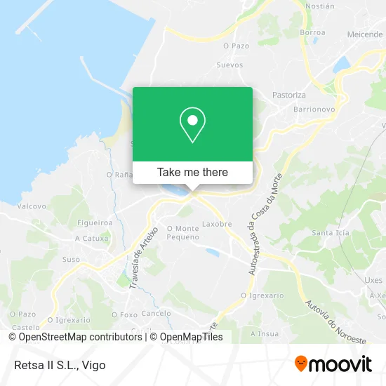 Retsa II S.L. map