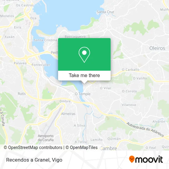 Recendos a Granel map