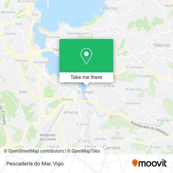 Pescadería do Mar map