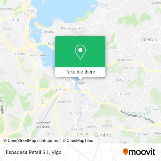 mapa Espadesa Retail S.L