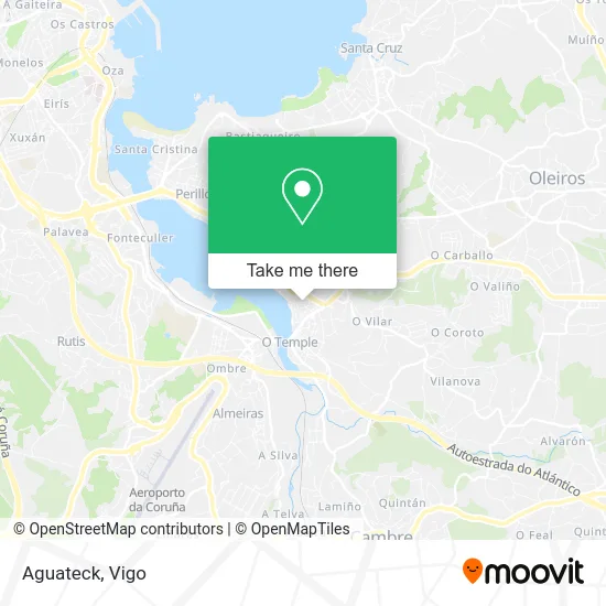 Aguateck map