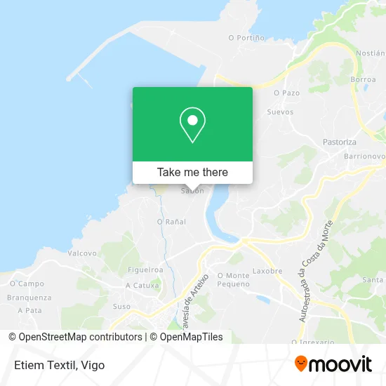 Etiem Textil map