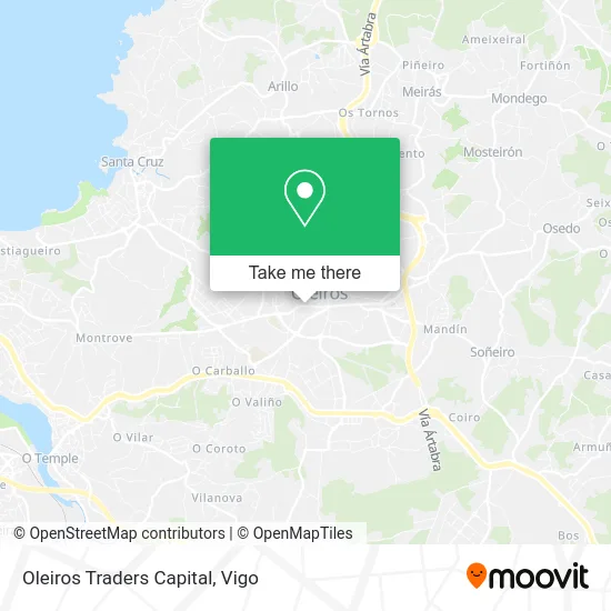 mapa Oleiros Traders Capital