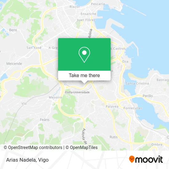 mapa Arias Nadela