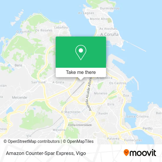 Amazon Counter-Spar Express map