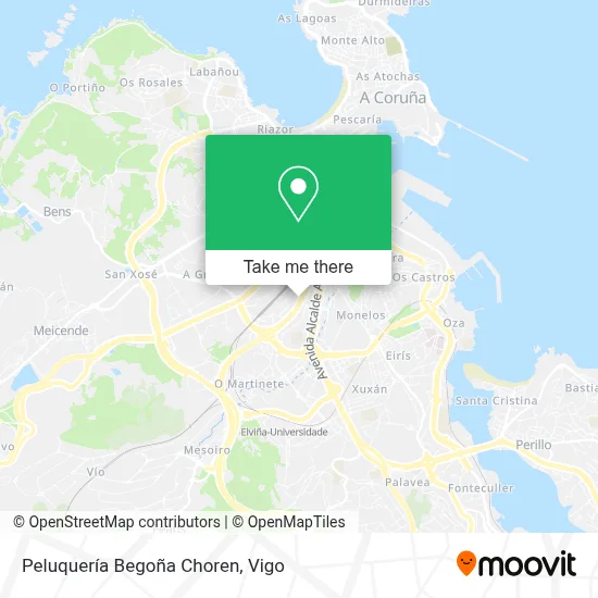 Peluquería Begoña Choren map