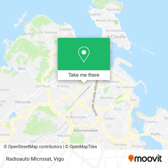 Radioauto Microsat map