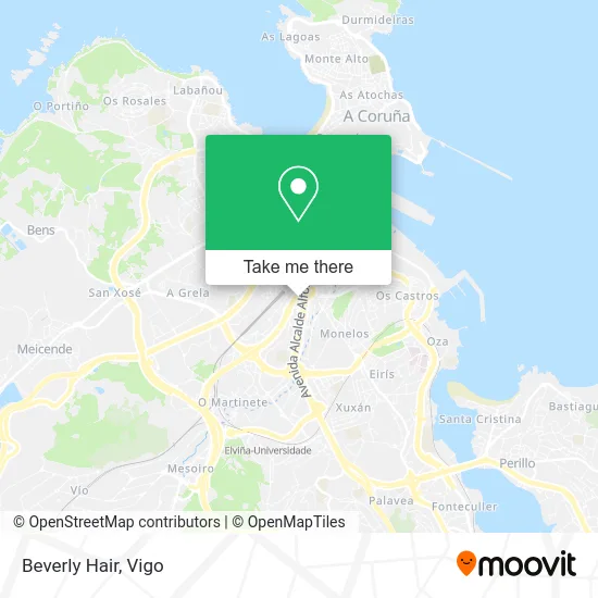 Beverly Hair map