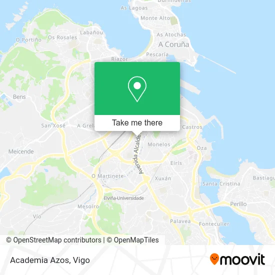 Academia Azos map