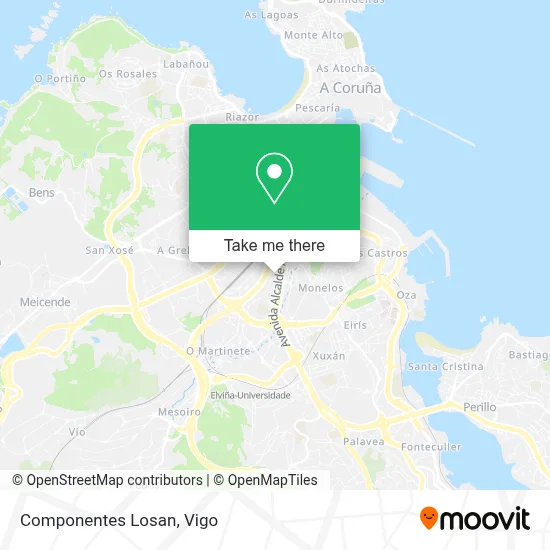 Componentes Losan map