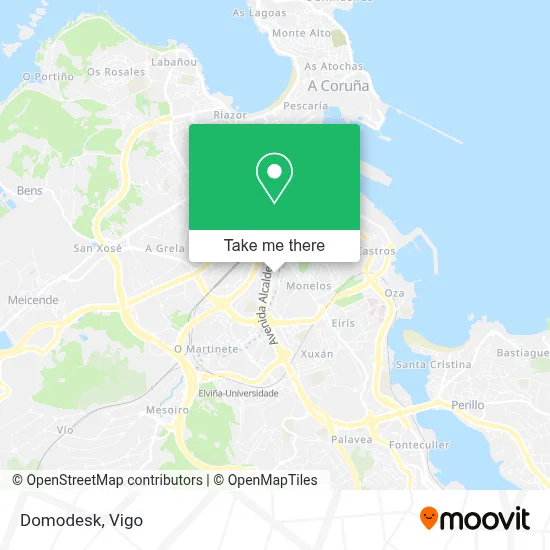 Domodesk map