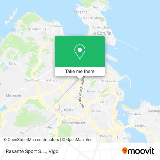 mapa Rasante Sport S.L.