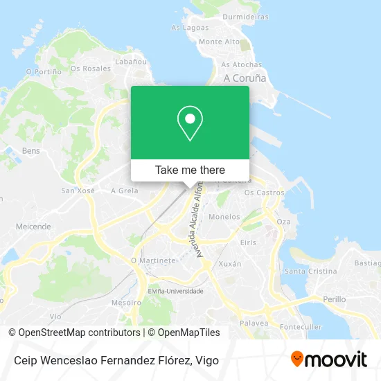 Ceip Wenceslao Fernandez Flórez map