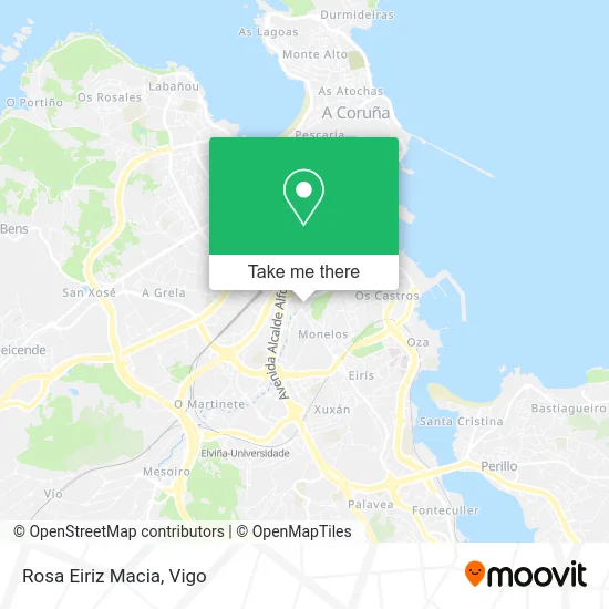 Rosa Eiriz Macia map