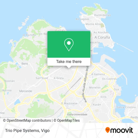 Trio Pipe Systems map