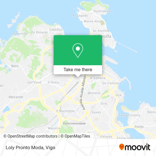 Loly Pronto Moda map