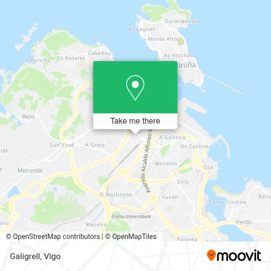 Galigrell map