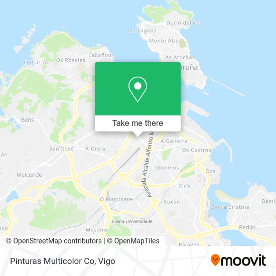 Pinturas Multicolor Co map