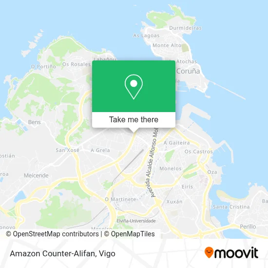Amazon Counter-Alifan map