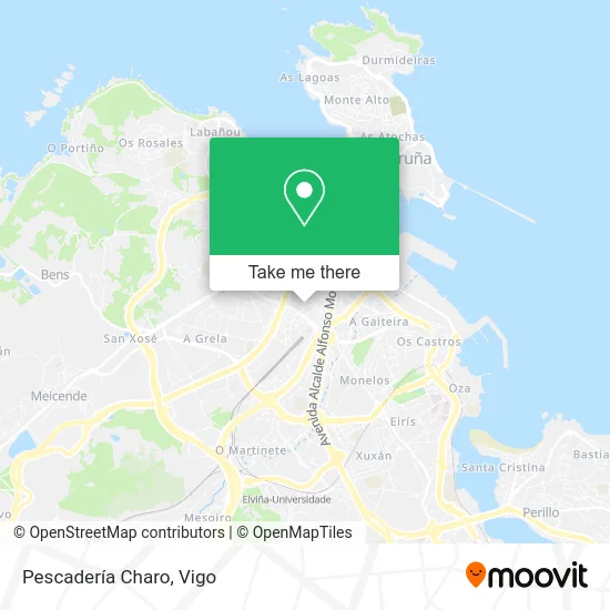 Pescadería Charo map