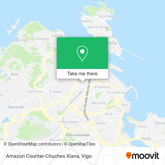 Amazon Counter-Chuches Xiana map