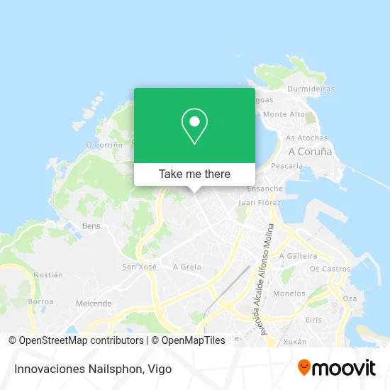 Innovaciones Nailsphon map