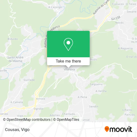 Cousas map