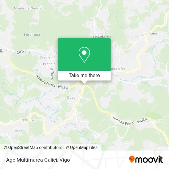 Agc Multimarca Galici map