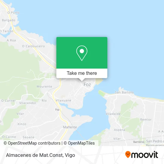 Almacenes de Mat.Const map