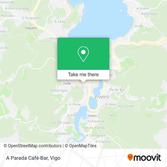 A Parada Café-Bar map