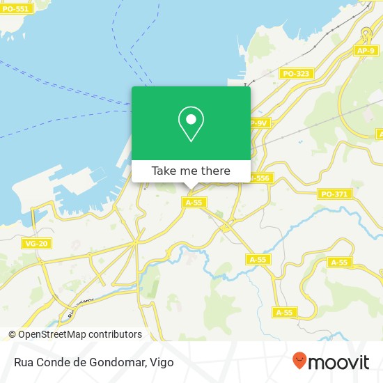 Rua Conde de Gondomar map