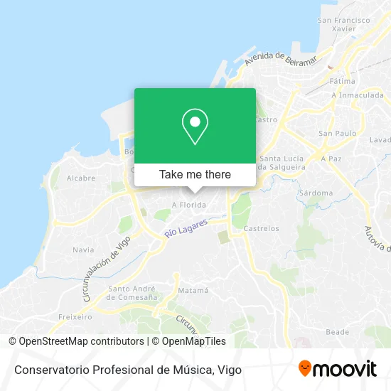 Conservatorio Profesional de Música map