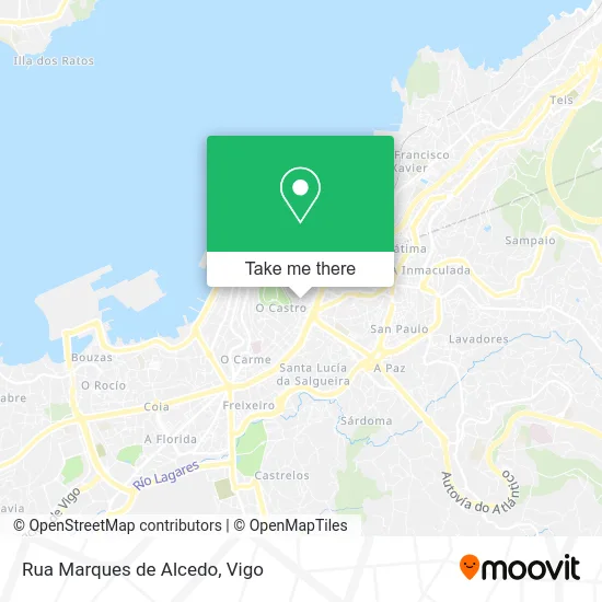 Rua Marques de Alcedo map