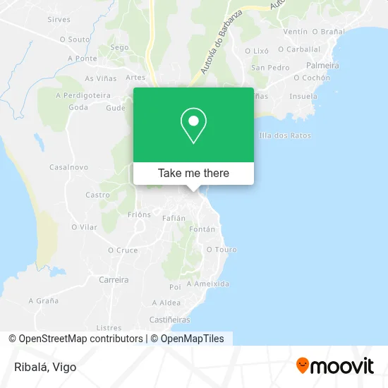 Ribalá map