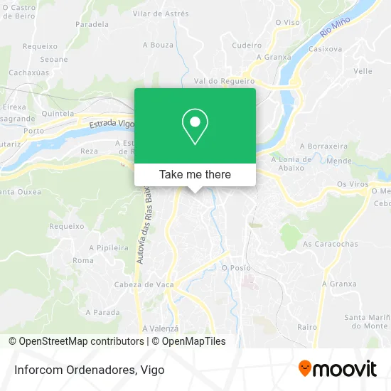 Inforcom Ordenadores map