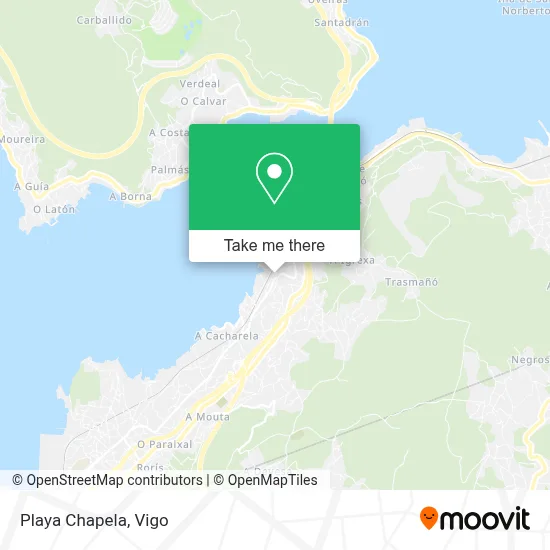 Playa Chapela map