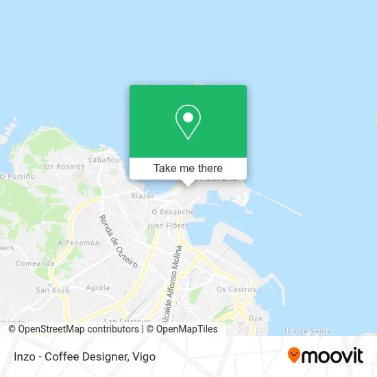 Inzo - Coffee Designer map