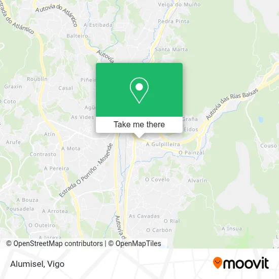 Alumisel map