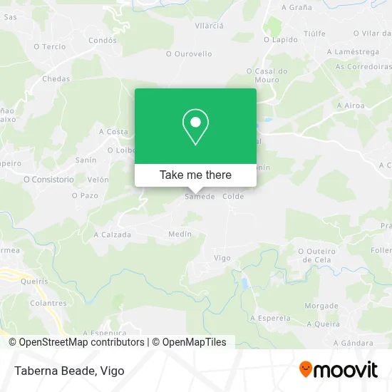 Taberna Beade map