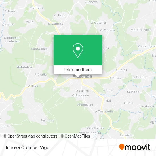 Innova Ópticos map