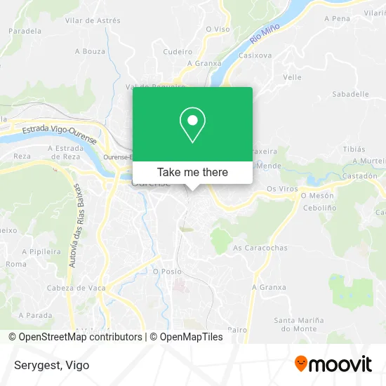 Serygest map