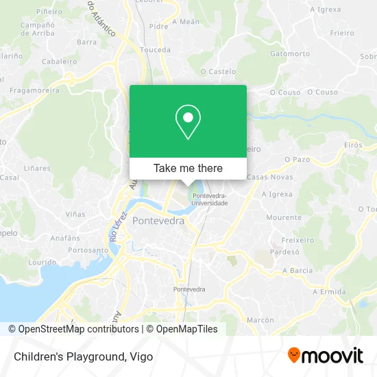 Parque Infantil map