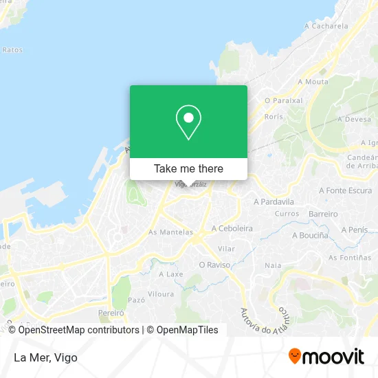 La Mer map